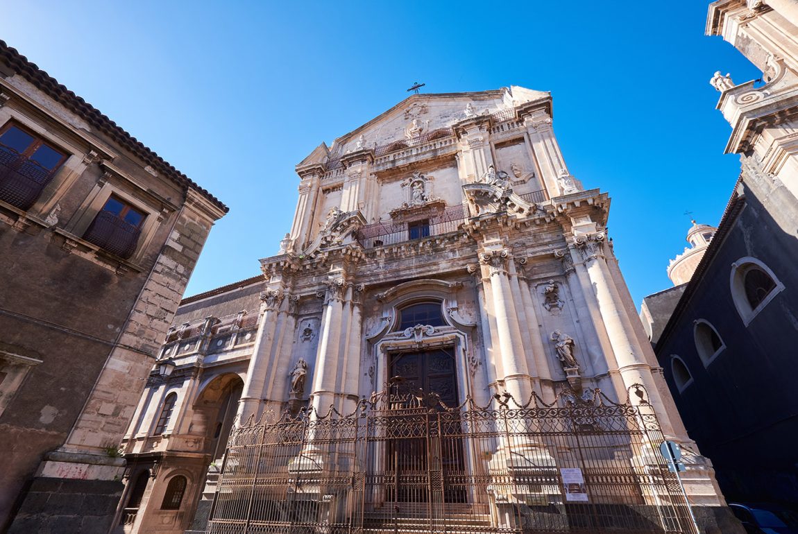 chiesa di San Benedetto, via Crociferi