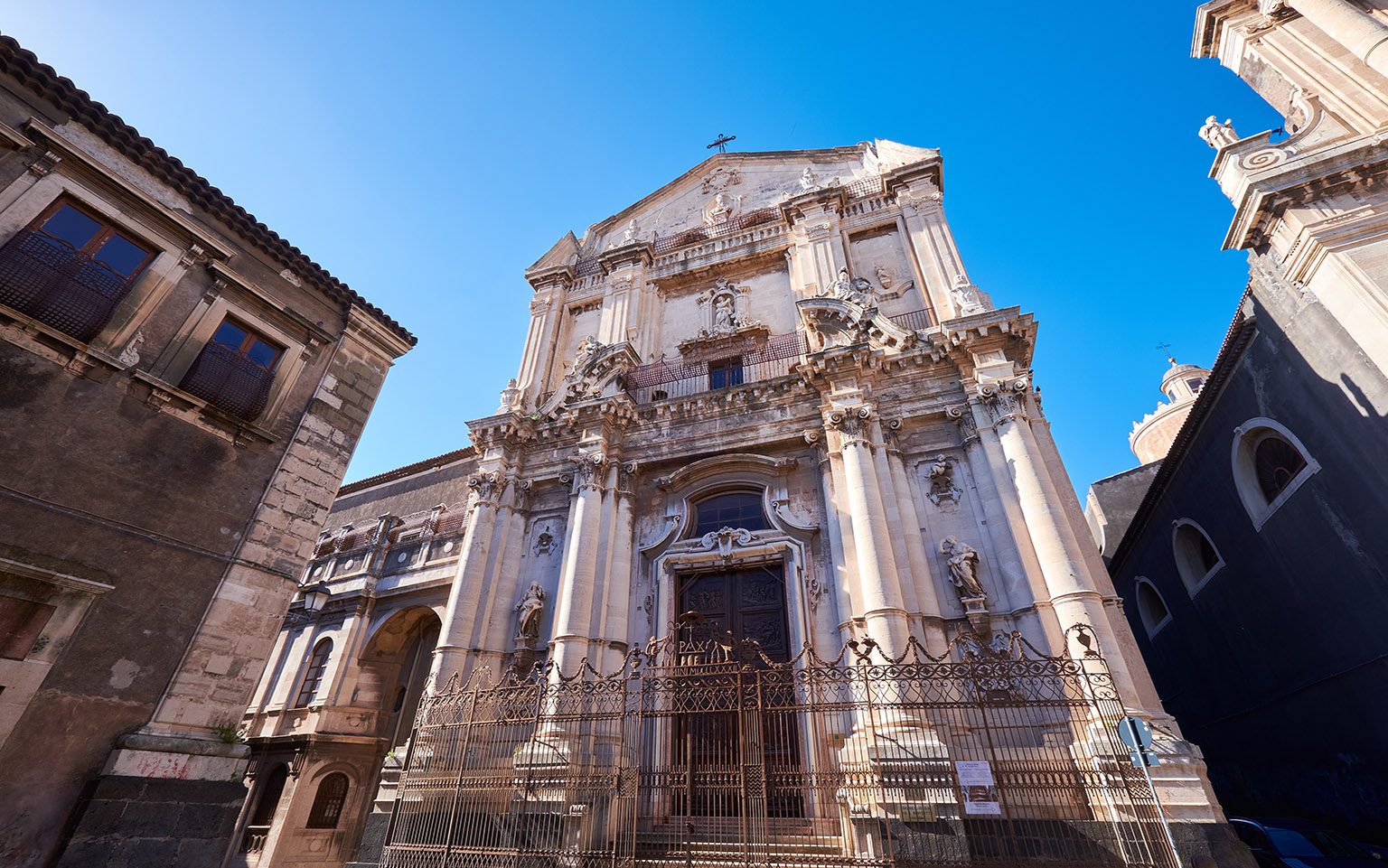 chiesa di San Benedetto, via Crociferi