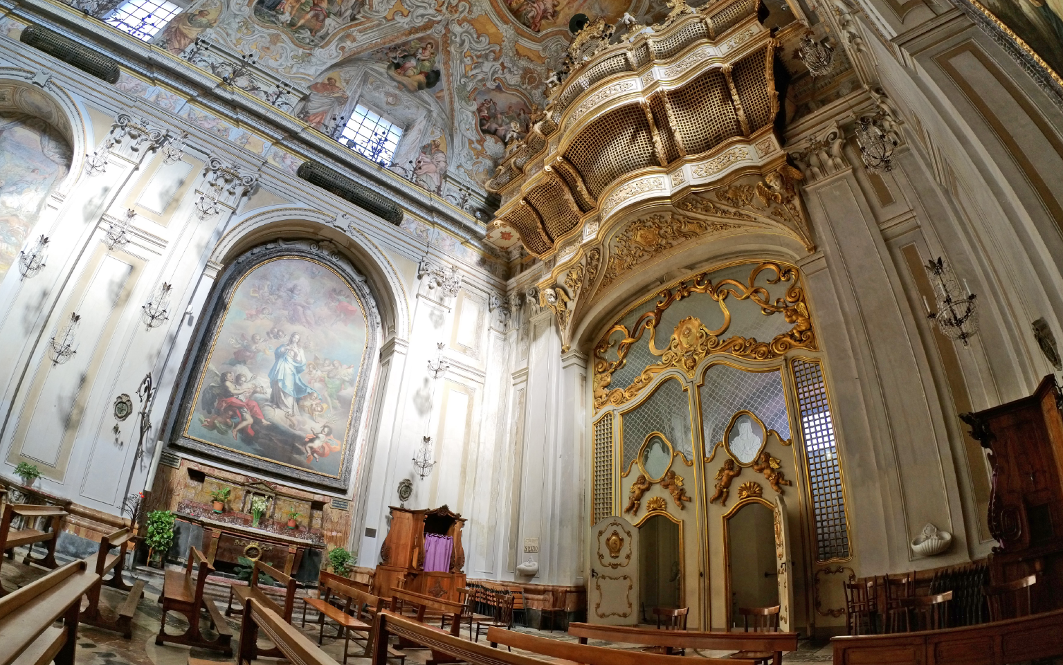 Cantoria chiesa di San Benedetto