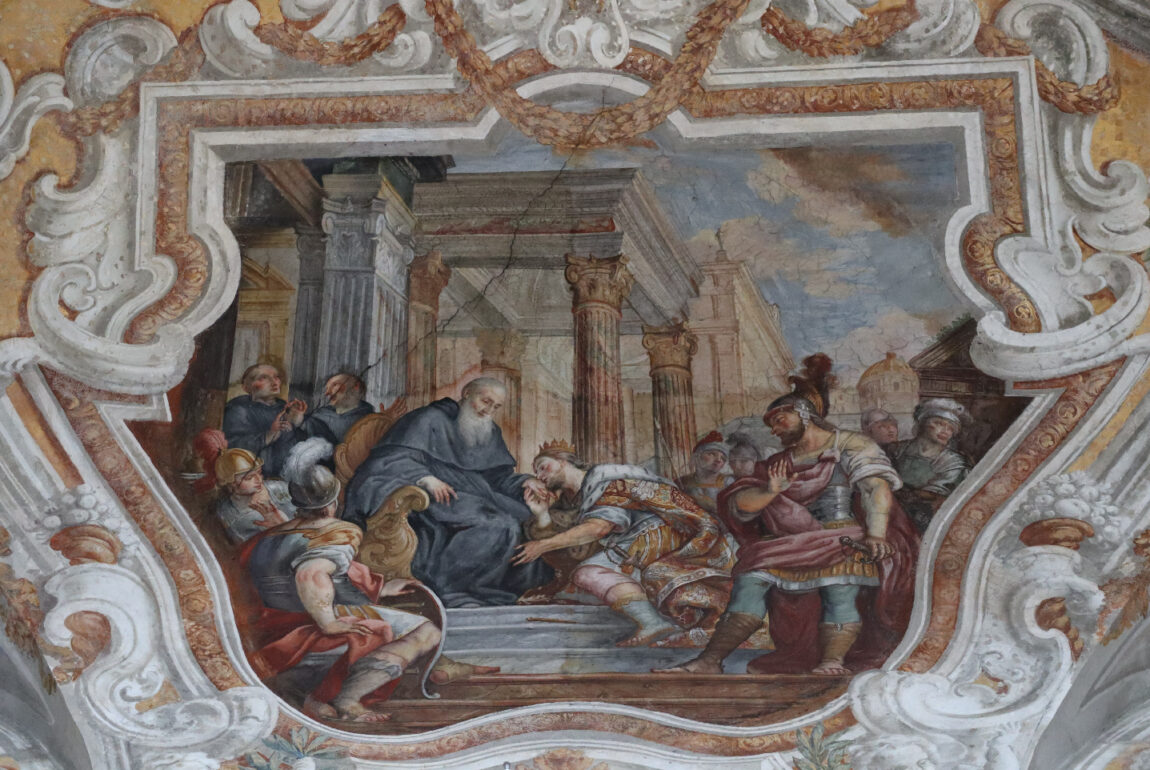 affresco della chiesa di San Benedetto