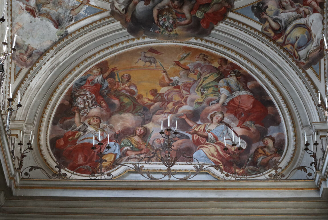 affresco della chiesa di San Benedetto