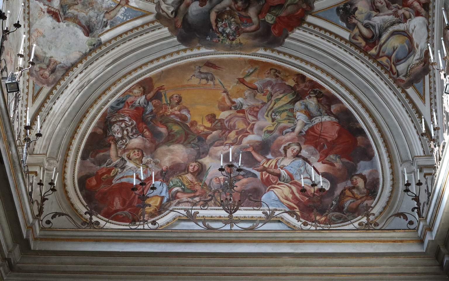 affresco della chiesa di San Benedetto