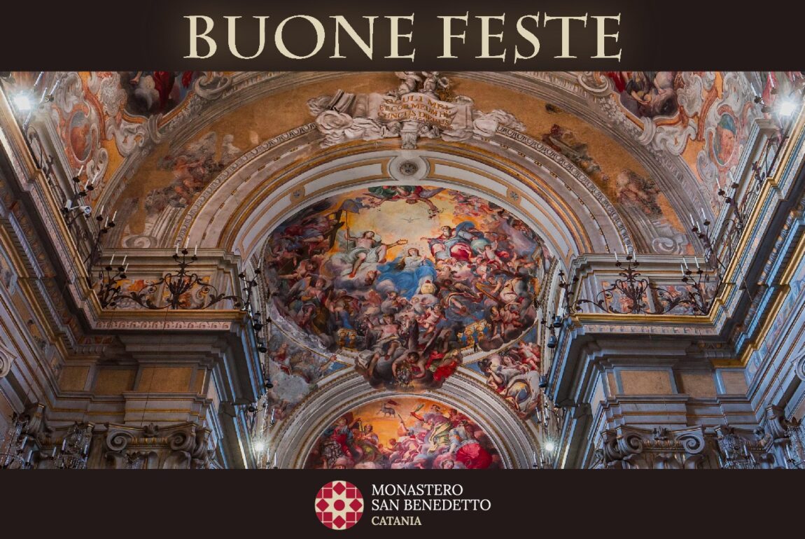 Buone feste dal Monastero San Benedetto