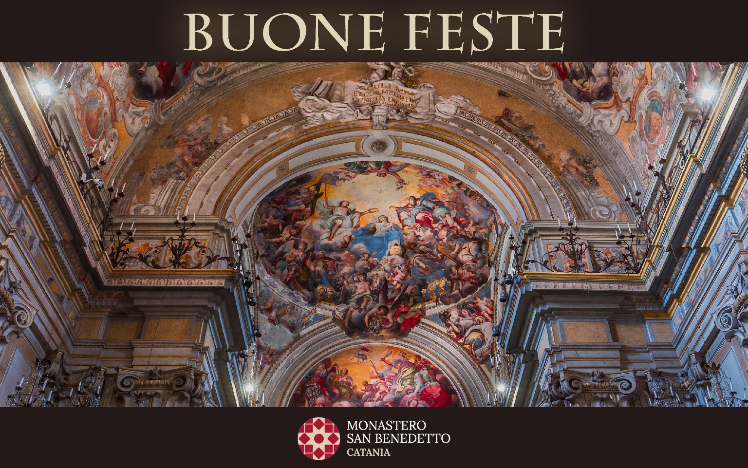 Buone feste dal Monastero San Benedetto