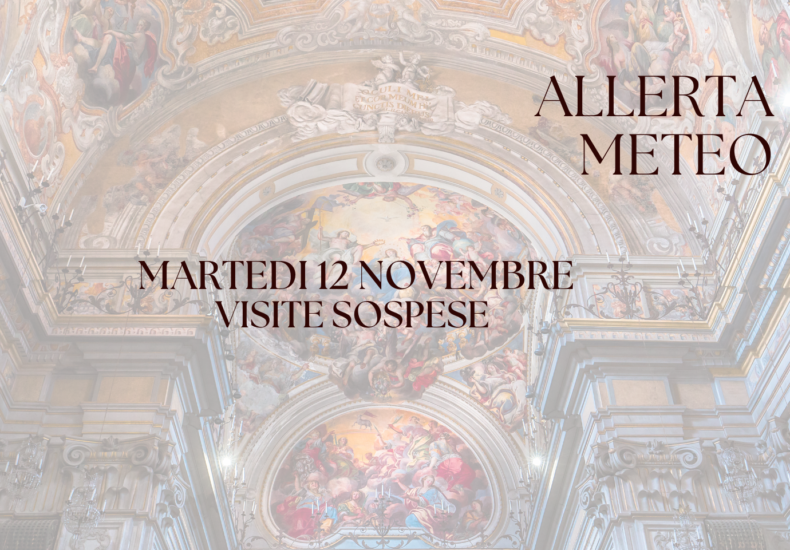 allerta meteo visite sospese