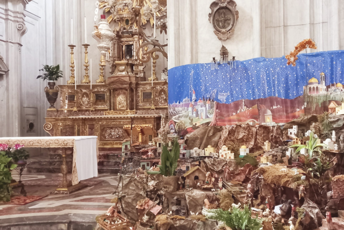presepe chiesa san benedetto