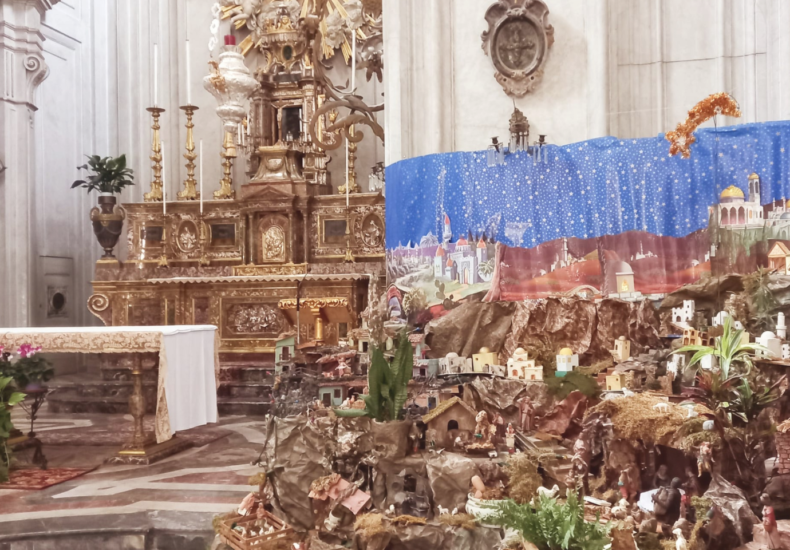 presepe chiesa san benedetto